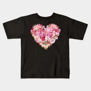 flowers and leaves Kids T-Shirt